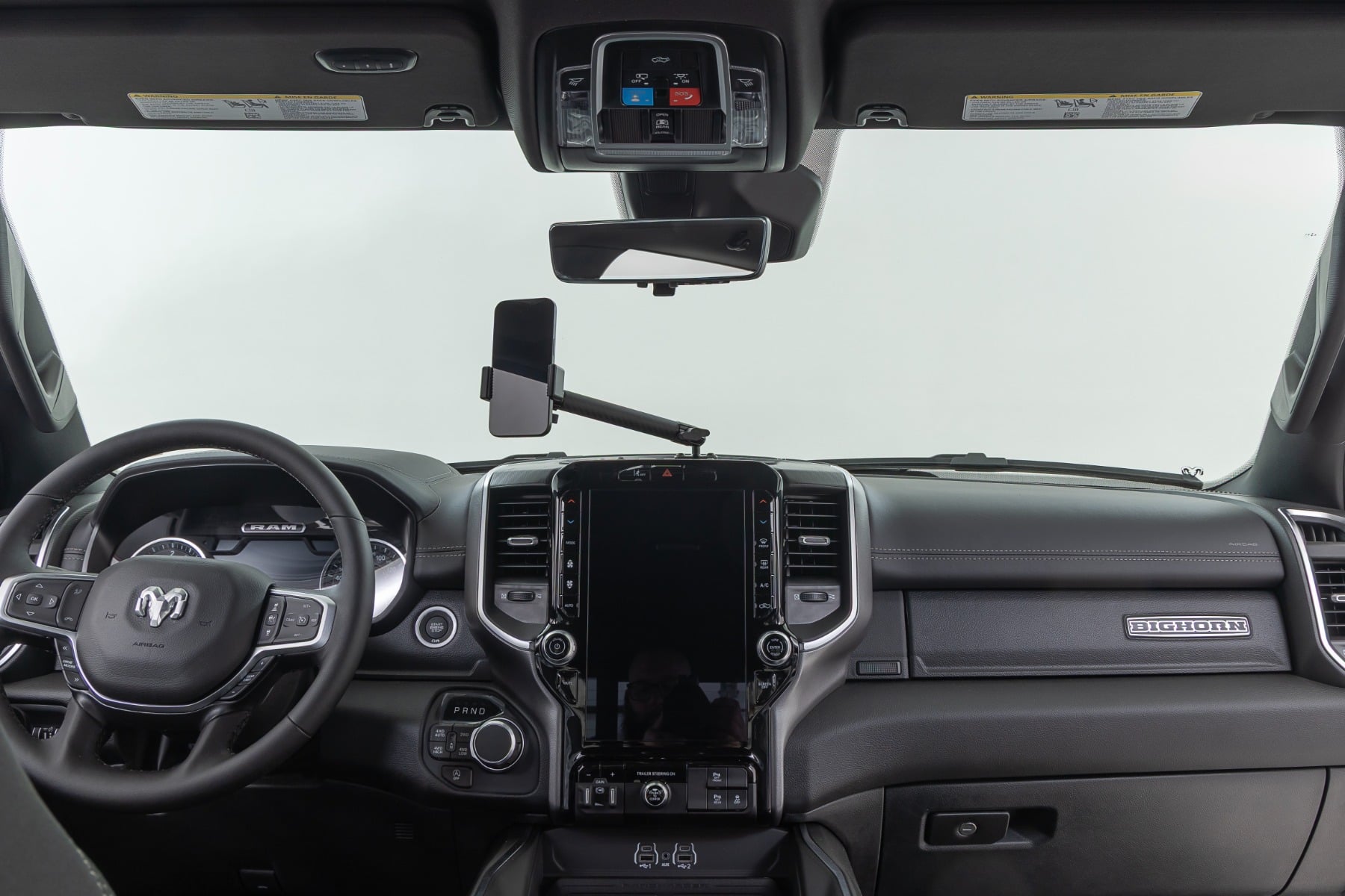 Dash Mount | 8" Non-Mag Safe Mount Kit | 12in Screen | Ram 1500 (19-26)