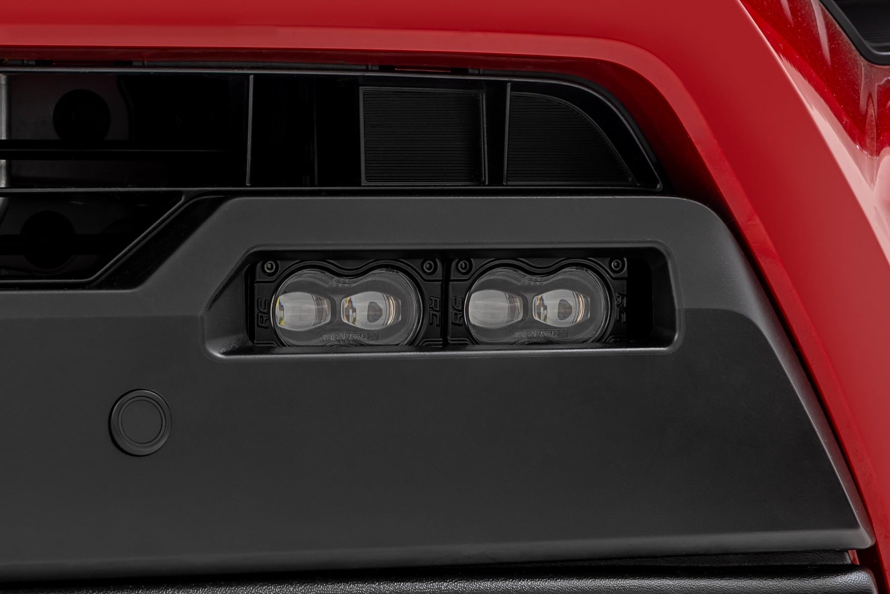 LED Fog Light Kit | 3x1.75 Inch Black Series Slim Aux | Yellow | Toyota Tacoma (24-26)