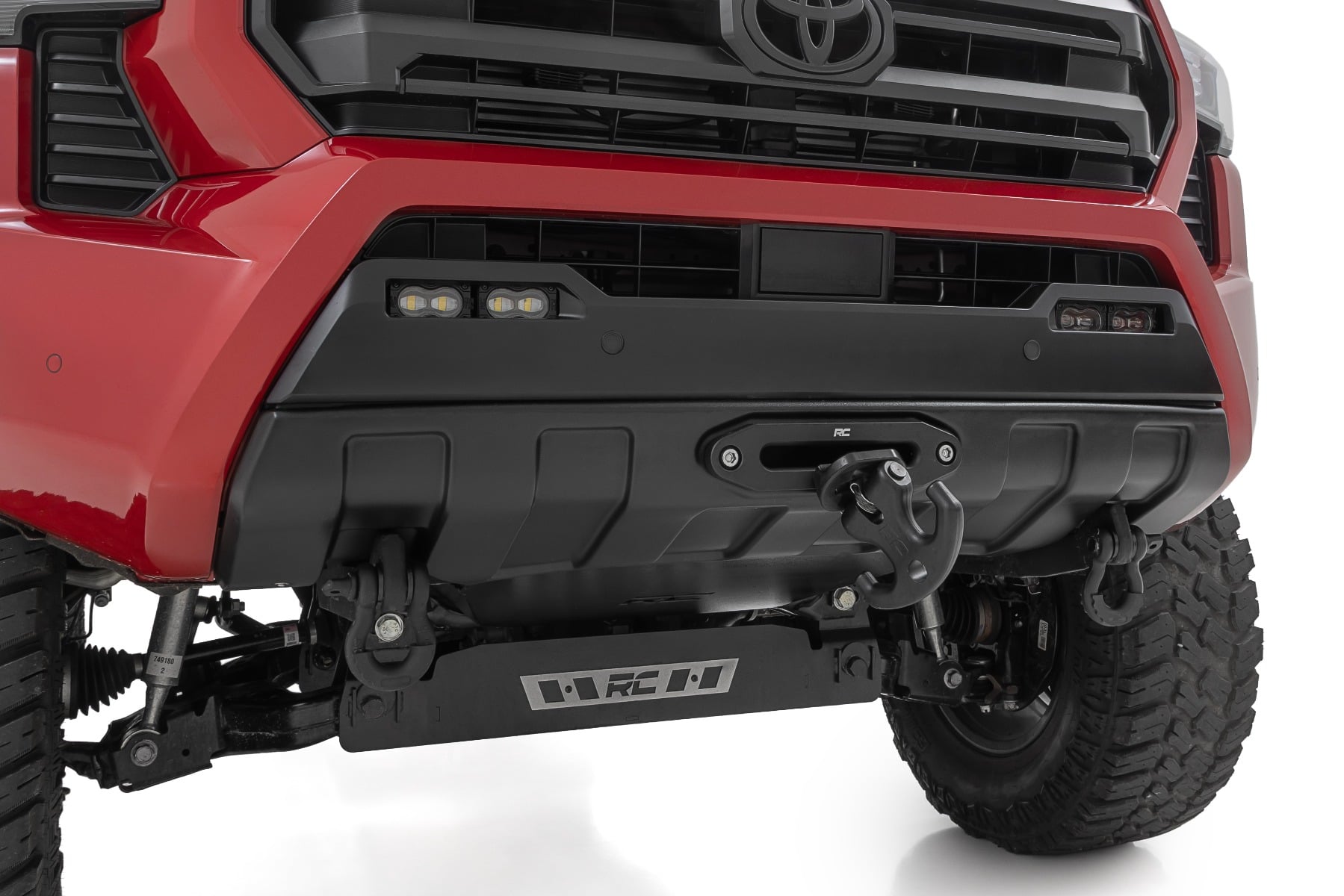 LED Fog Light Kit | 3x1.75 Inch Black Series Slim Aux | Toyota Tacoma (24-26)
