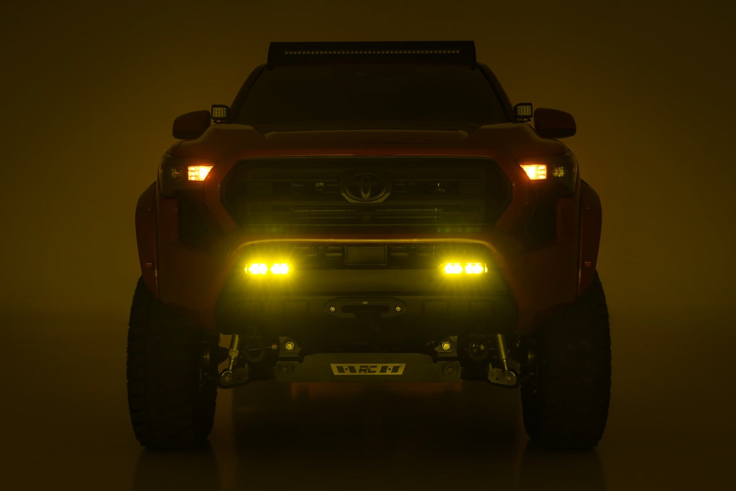 LED Fog Light Kit | 3x1.75 Inch Black Series Slim Aux | Yellow | Toyota Tacoma (24-26)