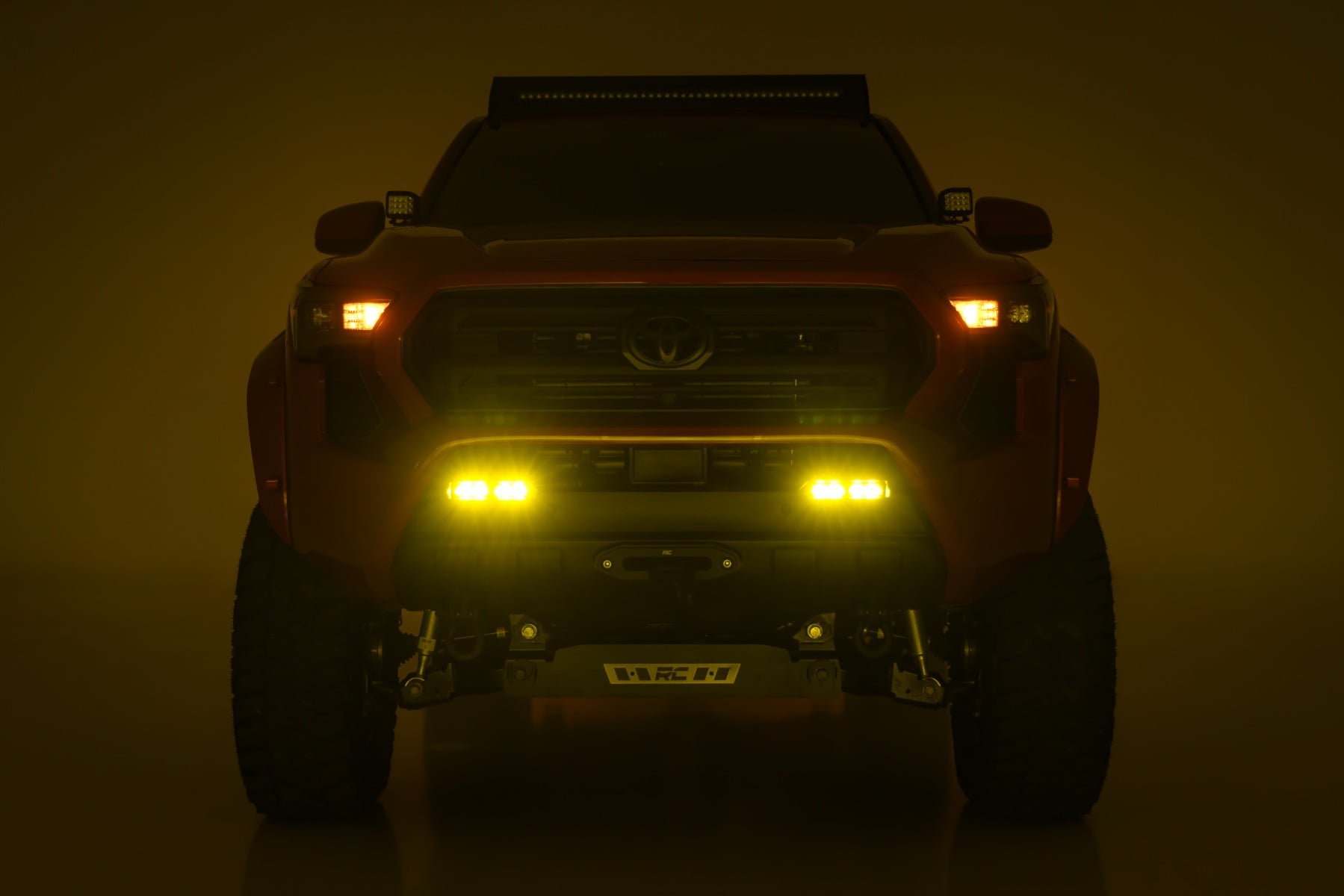LED Fog Light Kit | 3x1.75 Inch Black Series Slim Aux | Yellow | Toyota Tacoma (24-26)