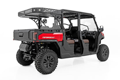 Cargo Rack | Dual 2" Black LED Pairs | Flush Mount | CFMOTO U10 1000 PRO