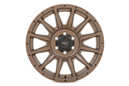 Rough Country 90 Series Wheel | One-Piece | Bronze | 18x9 | 8x170 | 0mm