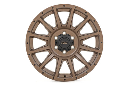Rough Country 90 Series Wheel | One-Piece | Bronze | 18x9 | 5x5 | 0mm