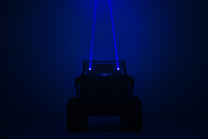 Laser Whip Light Kit | RGBW | 1200 Lumens | Pair