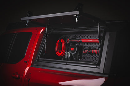 Bed Cap Molle Panel Side Storage Bin | Drivers Side | Toyota Tacoma (24-26)