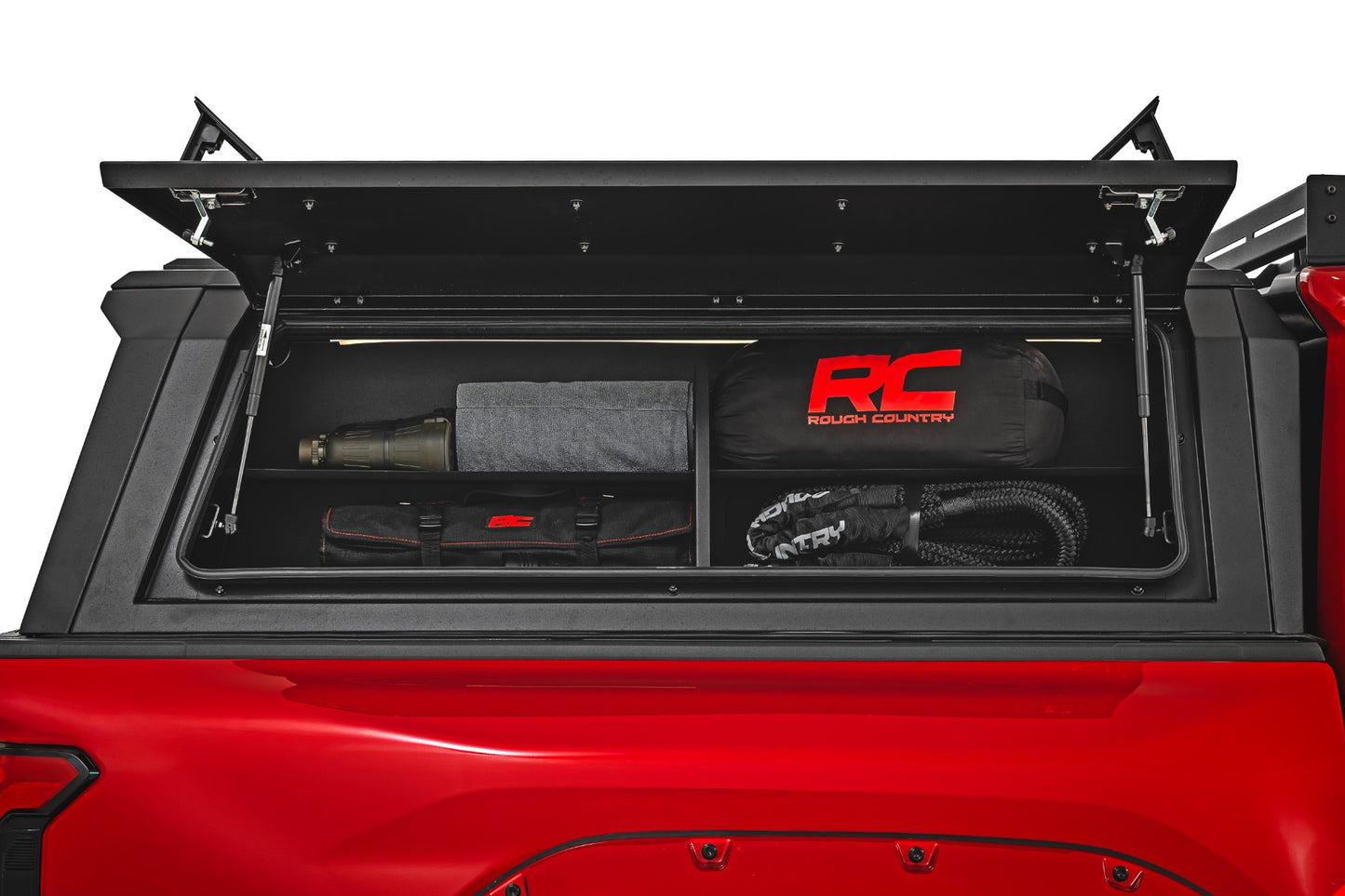 Bed Cap Side Shelf Storage Bin | Passengers Side | Toyota Tacoma (24-26)