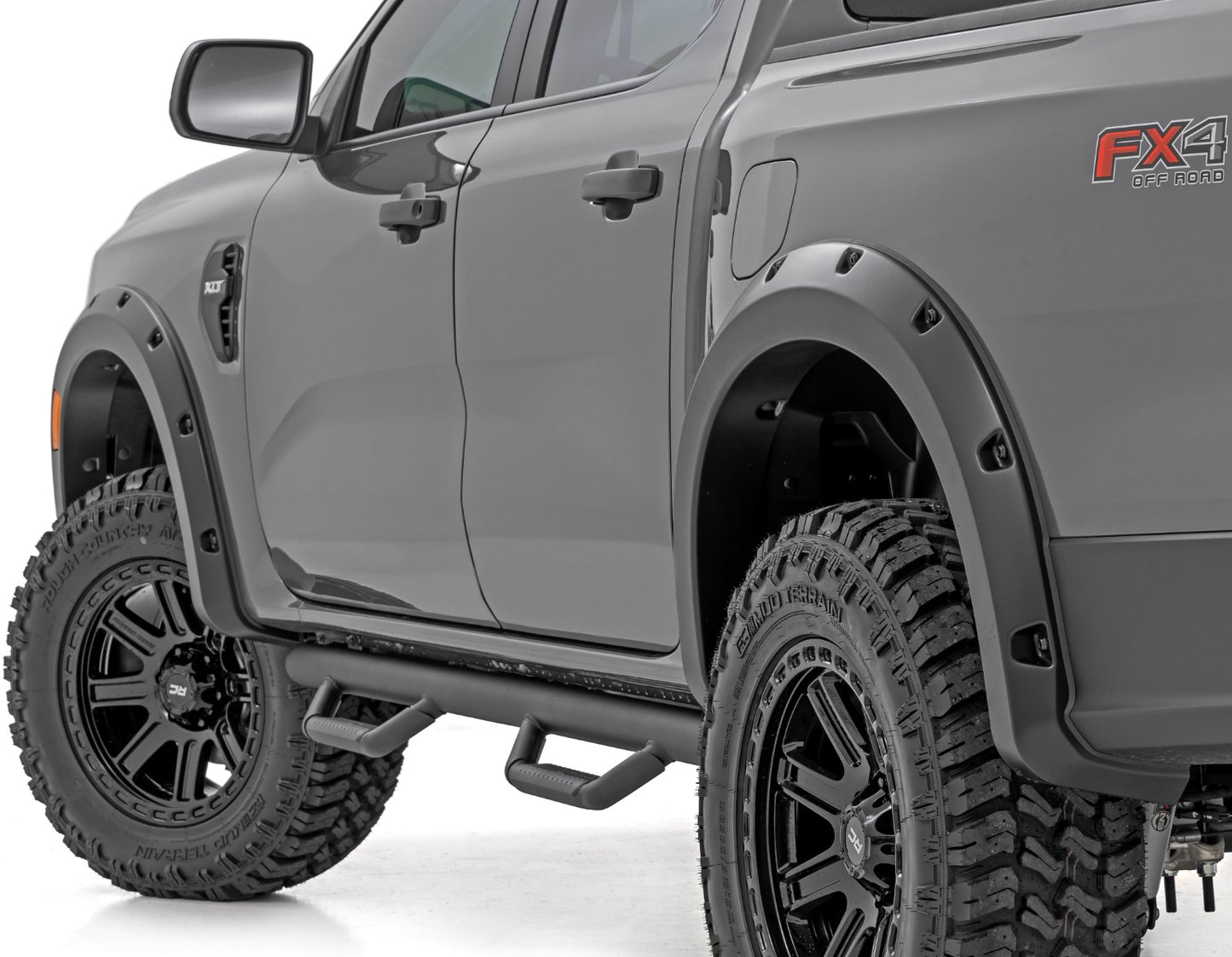 Pocket Fender Flares | G1 Absolute Black | Ford Ranger 2WD/4WD (2024-2026)