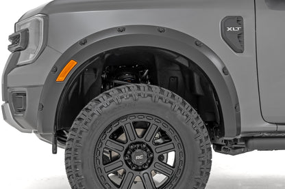 Pocket Fender Flares | G1 Absolute Black | Ford Ranger 2WD/4WD (2024-2026)