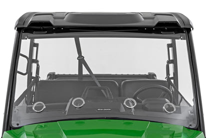 Vented Full Windshield | Scratch Resistant | John Deere Gator XUV 835 