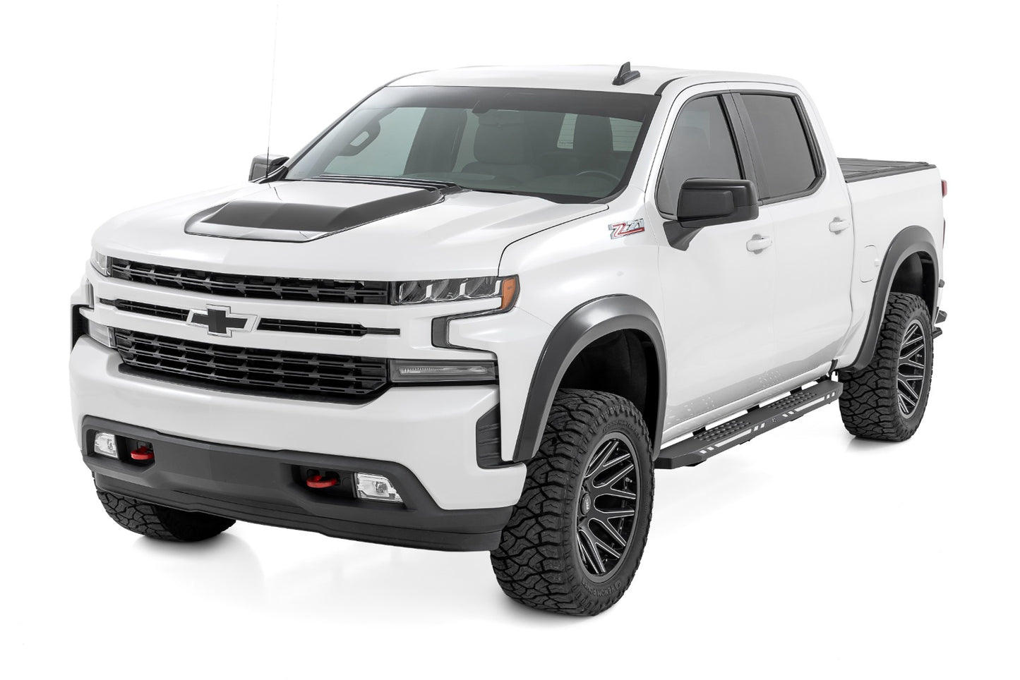 AC2 Running Boards | Amber/White | Crew Cab | Chevy/GMC 1500/2500HD/3500HD (19-26)