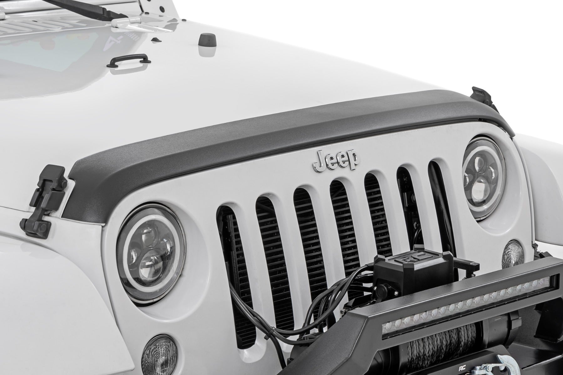 Hood Protector | Trail Cladding | Jeep Wrangler JK/Wrangler Unlimited  (07-18)