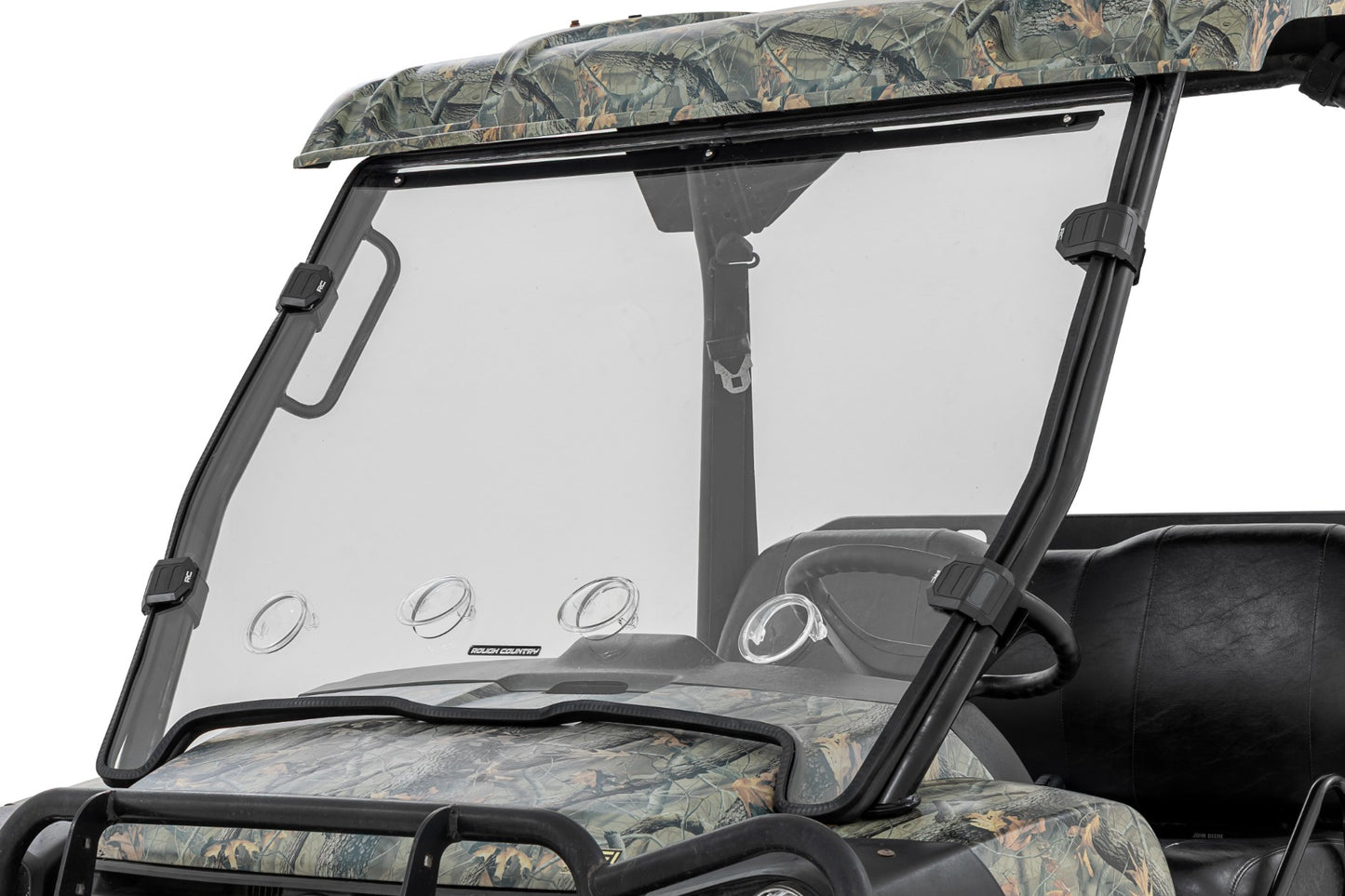 Vented Full Windshield | Scratch Resistant | John Deere Gator XUV 625/Gator XUV 850 