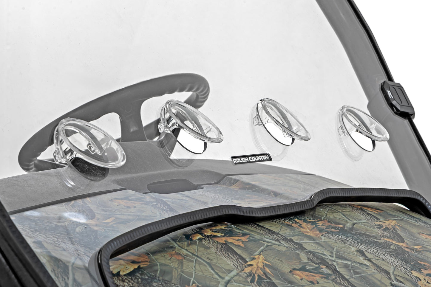 Vented Full Windshield | Scratch Resistant | John Deere Gator XUV 625/Gator XUV 850 