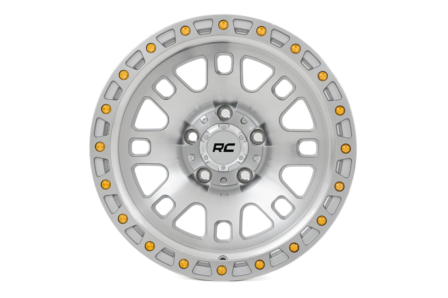 Rough Country 82 Series Wheel | One-Piece | Full Machined | 17x9 | 5x4.5 | -12mm