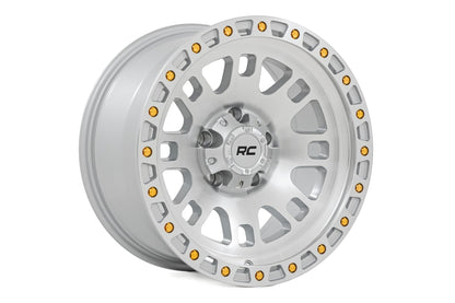 Rough Country 82 Series Wheel | One-Piece | Full Machined | 17x9 | 5x4.5 | -12mm