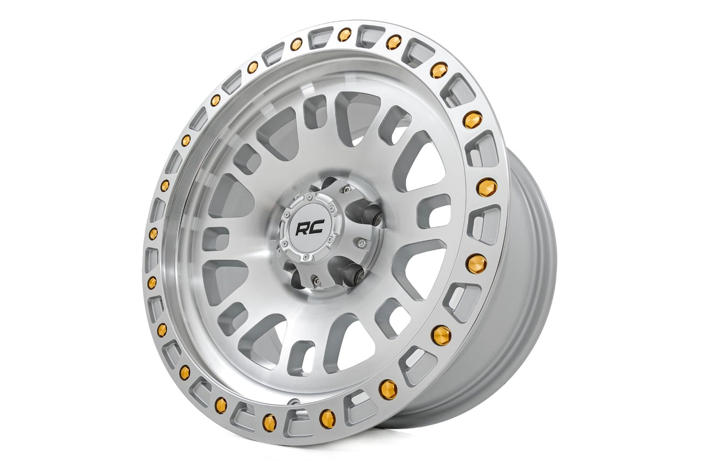 Rough Country 82 Series Wheel | One-Piece | Full Machined | 17x9 | 5x4.5 | -12mm