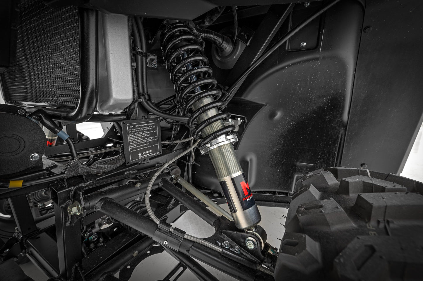 M1 Front Coil Over Shocks | Ride Height Adjust | CFMOTO UFORCE 1000/1000 XL