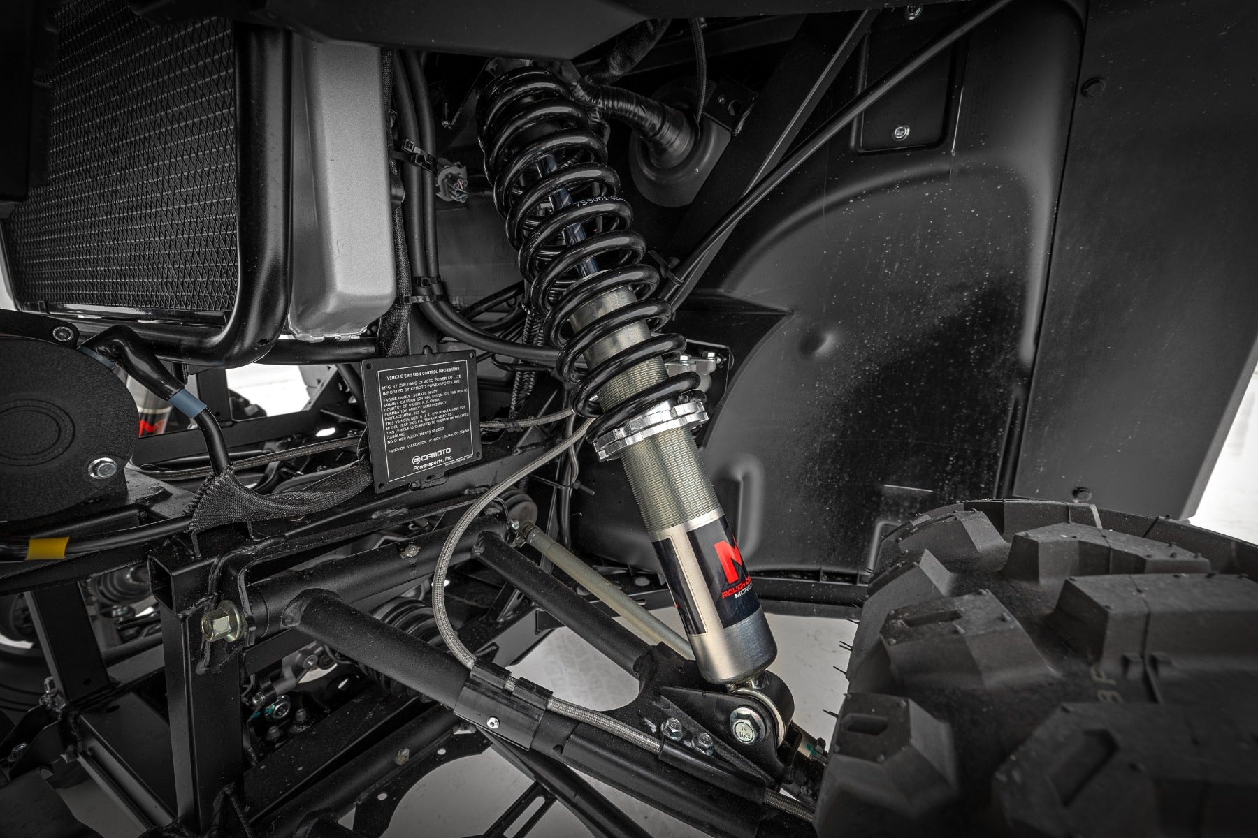 M1 Front Coil Over Shocks | Ride Height Adjust | CFMOTO UFORCE 1000/1000 XL