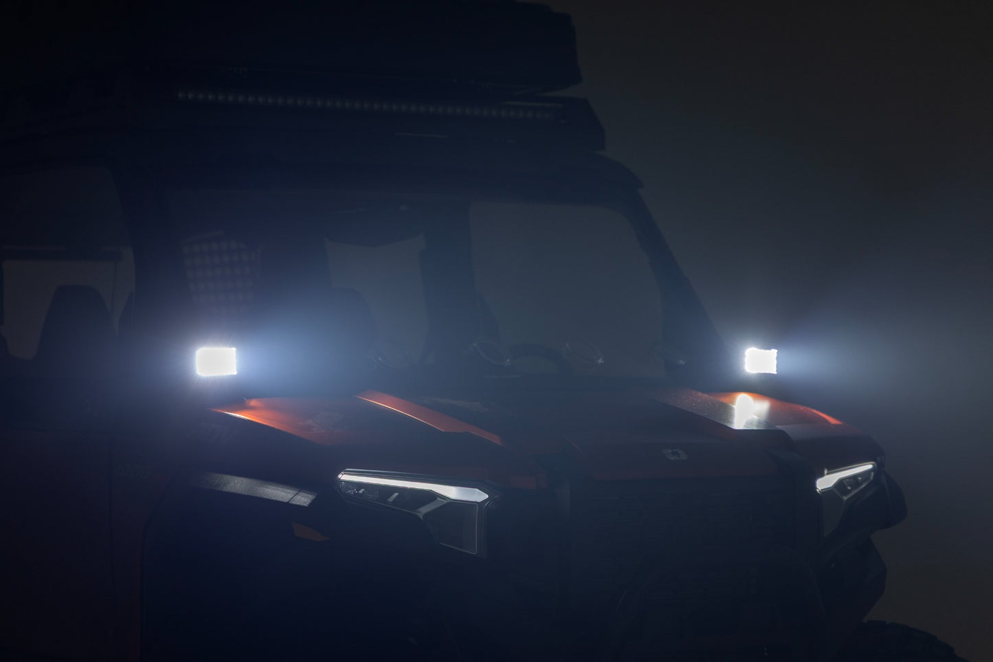 LED Light Kit | Front Mount | 2" Black Pair | Polaris XPEDITION XP 