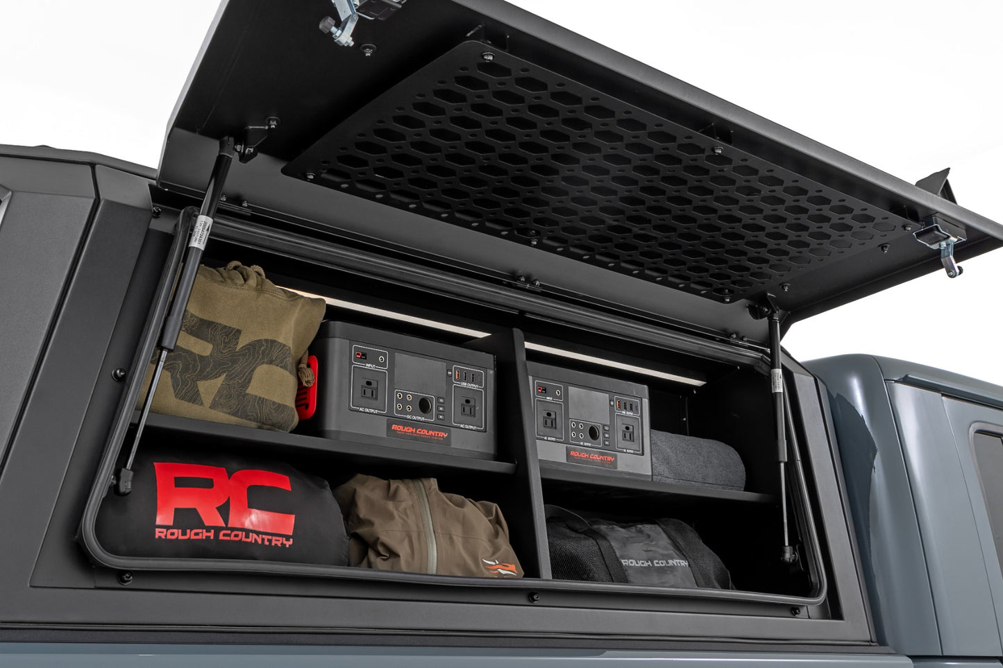 Bed Cap Side Shelf Storage Bin | Passengers Side | Jeep Gladiator JT (20-26)
