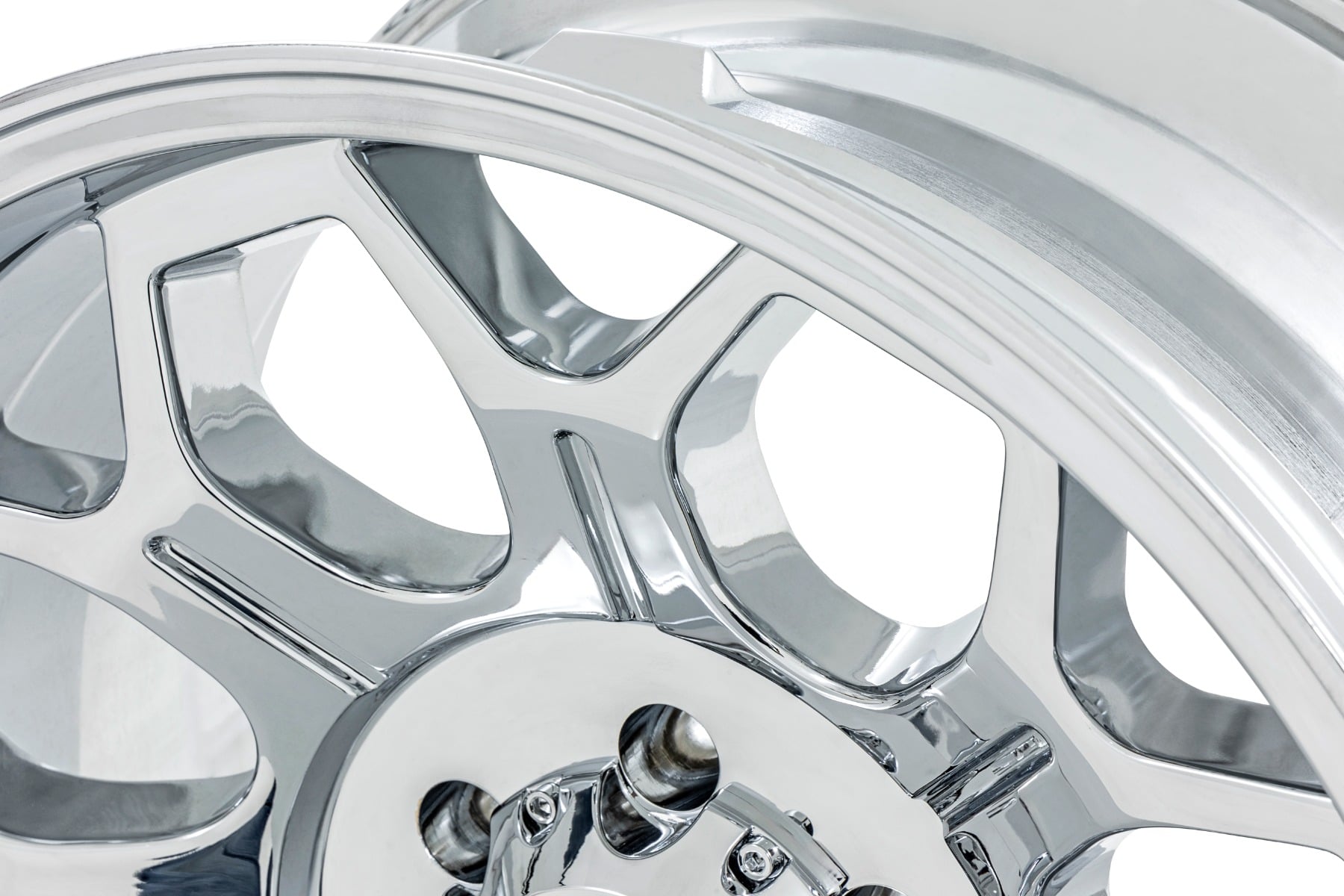 Rough Country 77 Series Wheel | One-Piece |Chrome | 22x12 | 6x5.5 | -44mm