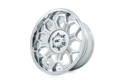 Rough Country 77 Series Wheel | One-Piece |Chrome | 22x12 | 8x180 | -44mm