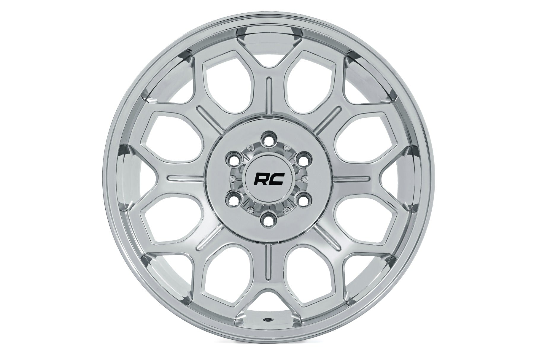 Rough Country 77 Series Wheel | One-Piece |Chrome | 22x12 | 8x170 | -44mm