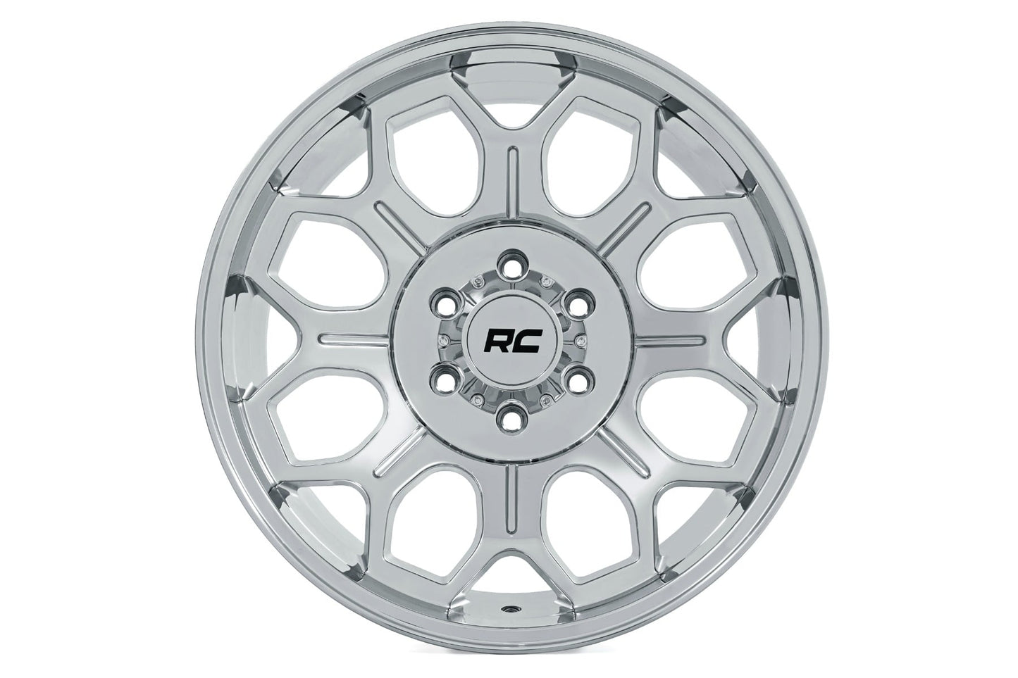 Rough Country 77 Series Wheel | One-Piece | Chrome | 20x9 | 6x5.5 | 0mm