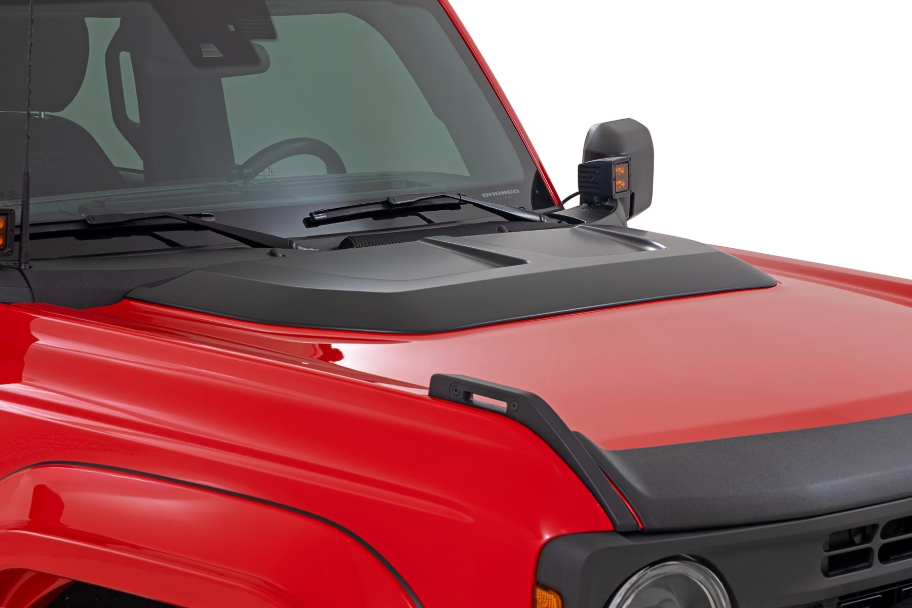 Hood Scoop | Gloss Black | Ford Bronco 4WD (2021-2026)