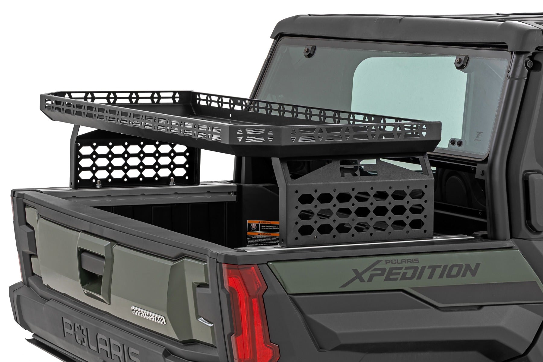 Bed Rack | Spare Tire Mount | Polaris Xpedition XP