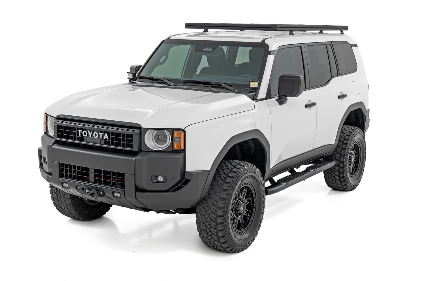 Oval Nerf Steps | Black | Toyota Land Cruiser 4WD (2024-2026)