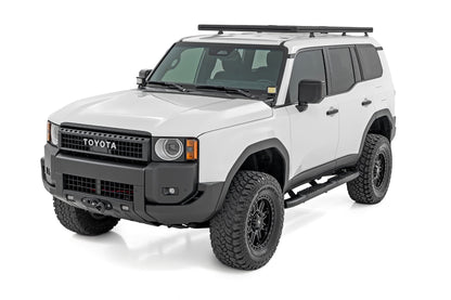 Oval Nerf Steps | Black | Toyota Land Cruiser 4WD (2024-2026)