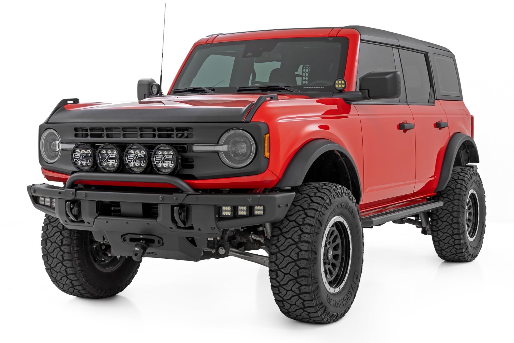 Multi-Color LED Running Boards | 4-Door | Ford Bronco 4WD (2021-2026)