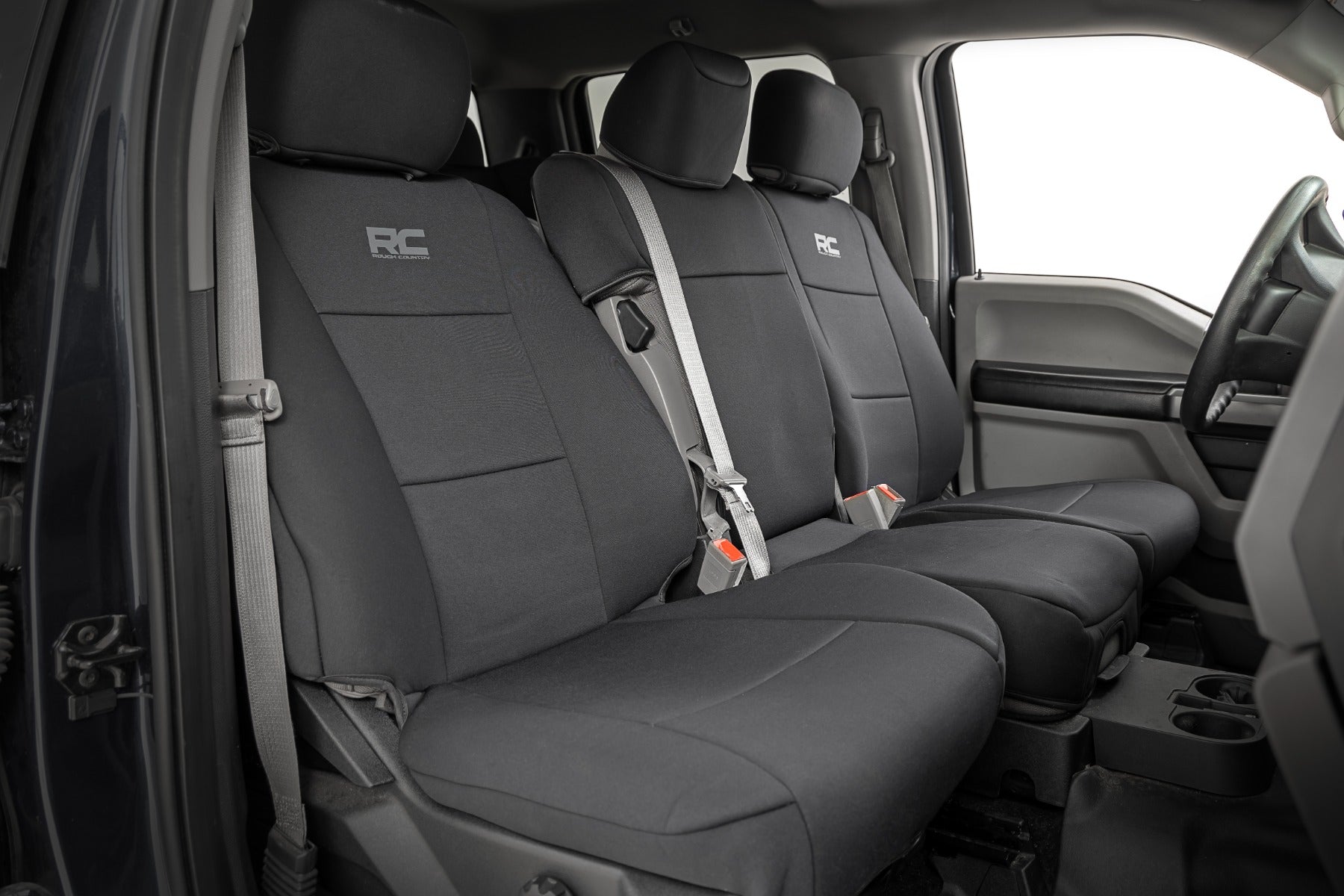 Seat Covers | FR Bench and RR Bench | Ford F-150/Lightning/F-250/F-350  (15-26)