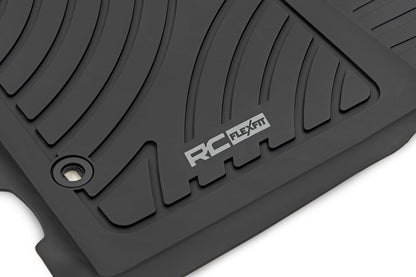 Flex-Fit Floor Mats | Front and Rear | Toyota Tacoma 2WD/4WD (2012-2015)