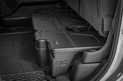 Under Seat Storage with Locking Lid | Crew Cab | Ram 1500 2WD/4WD (2019-2026)