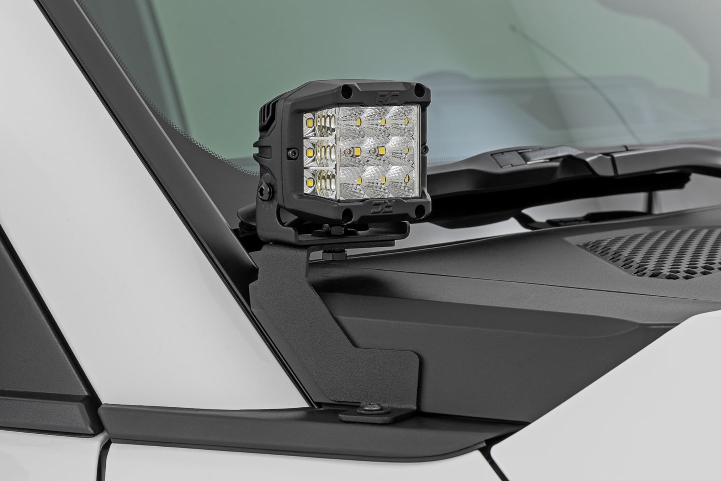LED Light Kit | Ditch Mount | 2" Black Pair | White DRL | Toyota Land Cruiser (24-26)