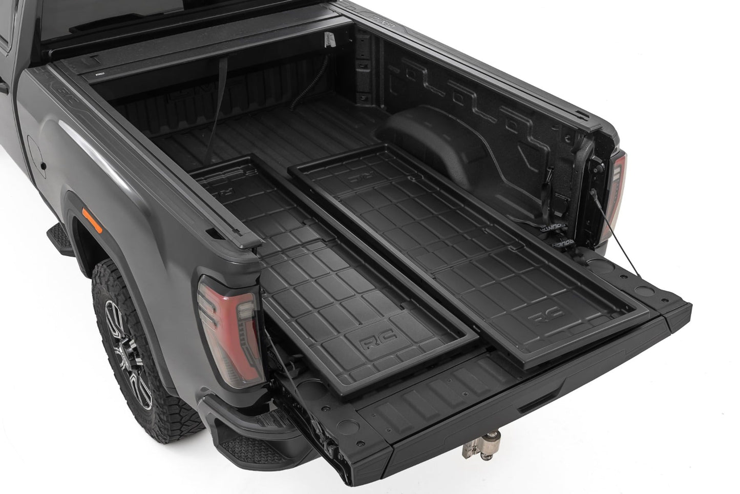 Slide-Out Truck Bed Cargo Trays | Fits 6'7"–6'10" Beds | Easy Tailgate Access