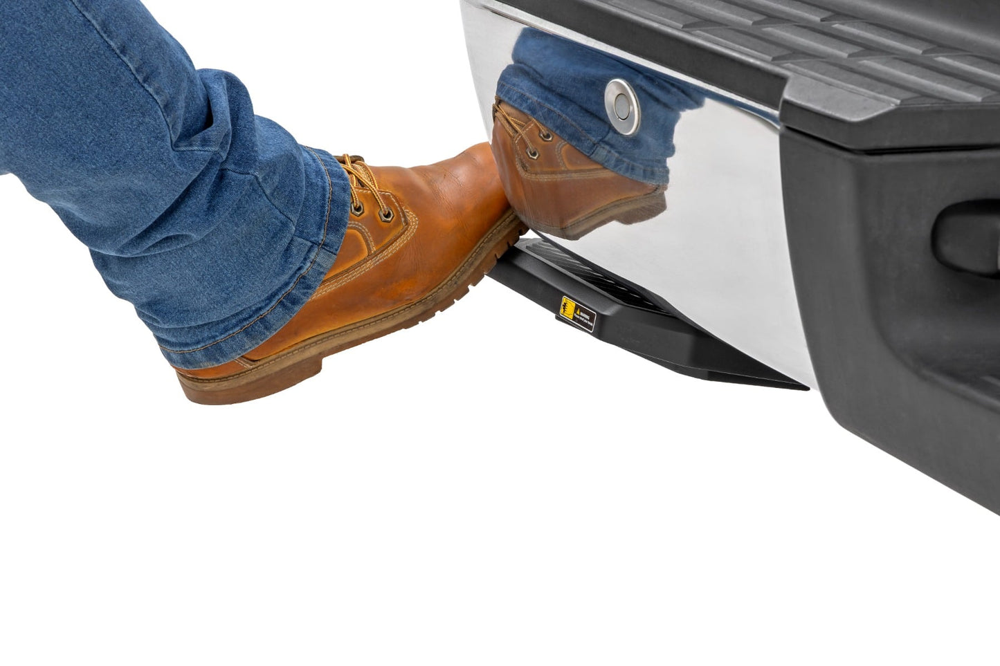 Retractable Bed Step | Manual Pull | Chevy/GMC 2500HD/3500HD (11-14)