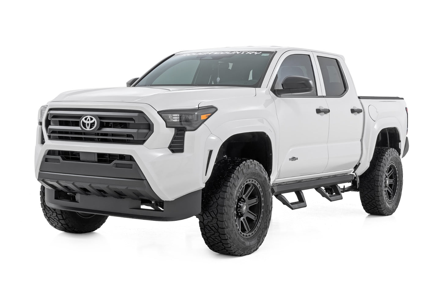 SRX2 Adjustable Aluminum Steps | Double Cab | Toyota Tacoma 2WD/4WD (24-26)