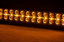 30 Inch Black Series LED Light Bar | Curved | Dual Row | Amber DRL