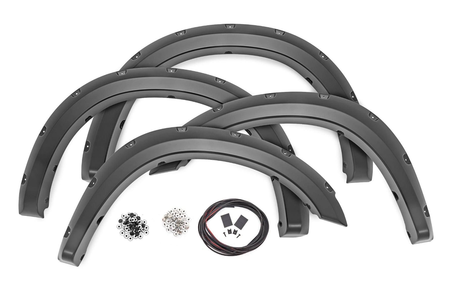 Pocket Fender Flares | Gloss Black | Ram 2500/3500 2WD/4WD (2011-2018)