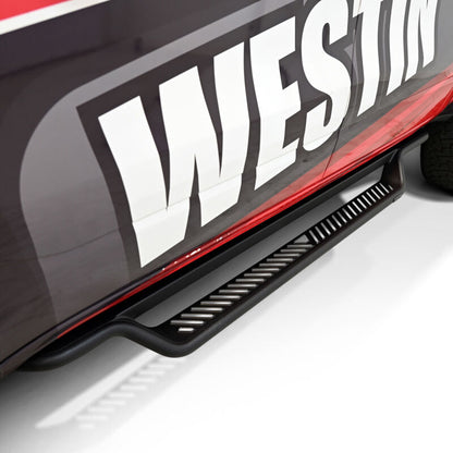 Westin 19-25 RAM 1500 CC (Excl. 1500 Classic) Outlaw Drop Running Boards - Tex. Blk