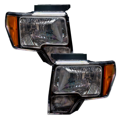 Oracle 09-14 Ford F-150 LED HL - Black - ColorSHIFT w/ 2.0 Controller