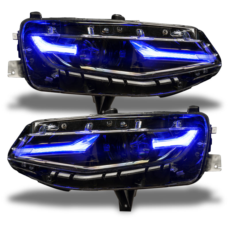 Oracle 19-21 Chevy Camaro LS/LT RGB+A Headlight DRL Kit - ColorSHIFT w/o Controller