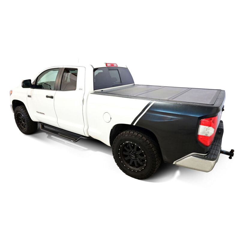 Westin 07-21 Toyota Tundra Double Cab Outlaw Drop Running Boards - Tex. Blk