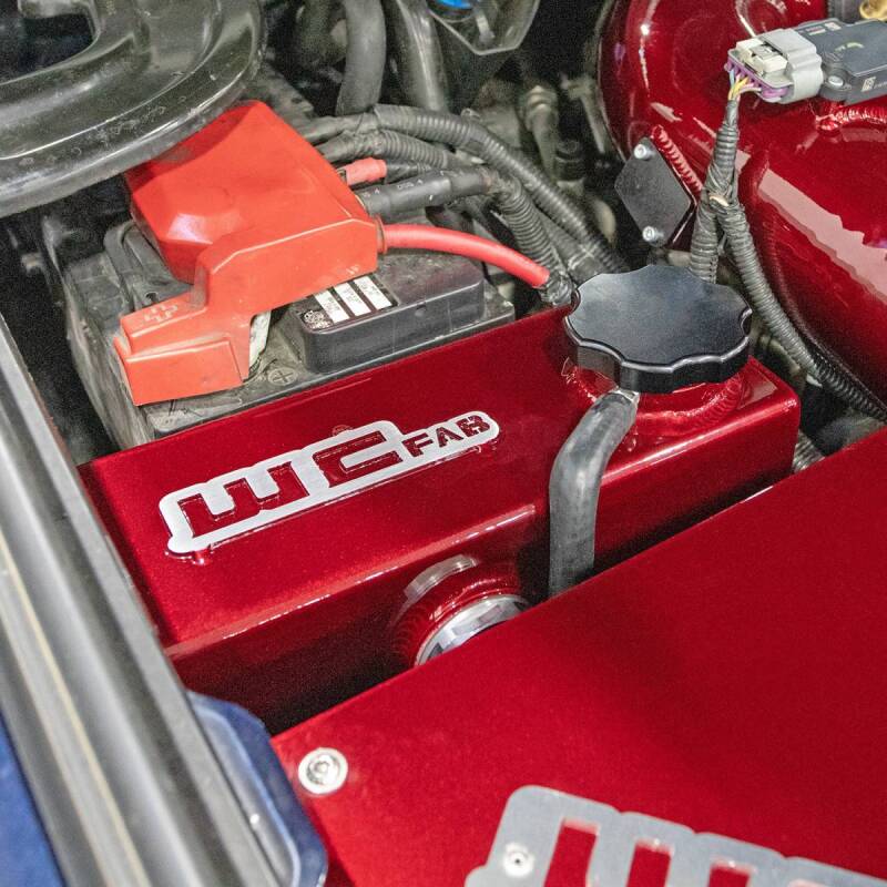 Wehrli 11-16 Chevrolet 6.6L LML Duramax OEM Placement Coolant Tank Kit - Brizzle Blue