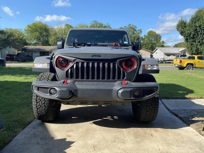 Oracle Oculus Bi-LED Projector Headlights for Jeep JL/Gladiator JT - w/ Simple Controller