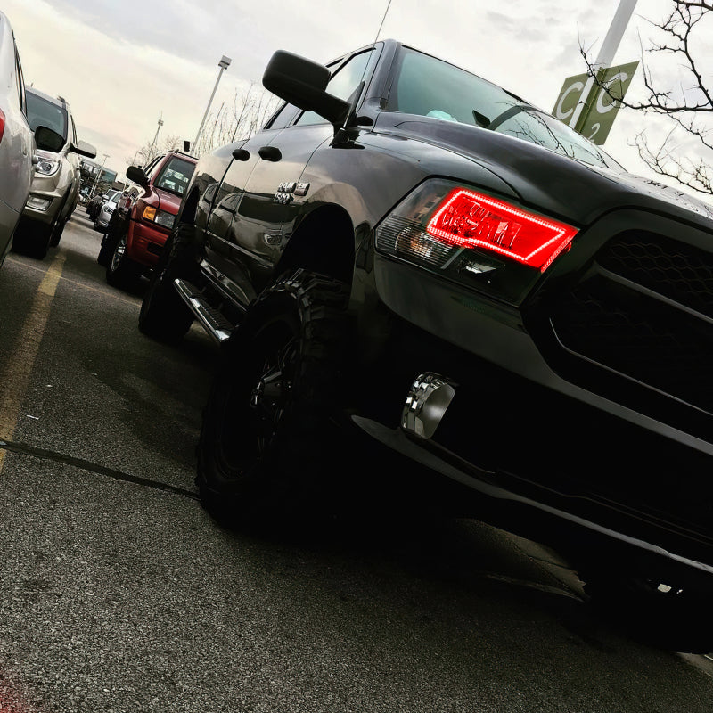 Oracle Dodge Ram Sport 09-18 LED Headlight Halo Kit - ColorSHIFT w/ Simple Controller